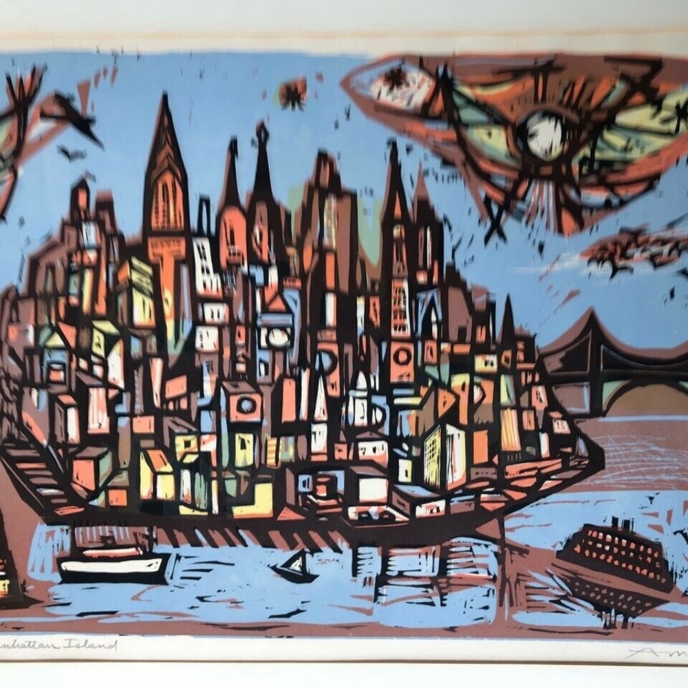 Vintage Printed - Signed by Artist